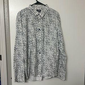 American Rag - camping button up